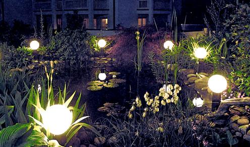 Светильники для сада 