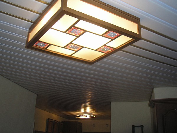 Реечный подвесной потолок. Фото 12