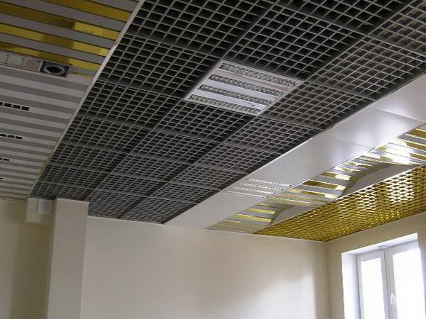 Решетчатый подвесной потолок Грильято. Фото 15