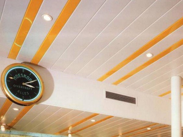 Реечный подвесной потолок. Фото 18