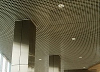 Решетчатый подвесной потолок Грильято. Фото 23