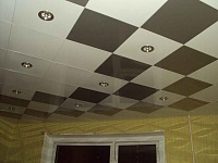Металлический кассетный потолок. Фото 15
