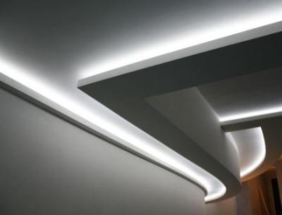 Светодиодная подсветка многоуровневого потолка
