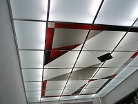 Комбинированный потолок Армстронг. Фото 12