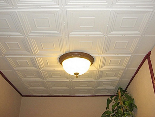 Потолок из пенополистирола. Фото 26